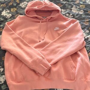 Nike Men's Coral Hoodie Sweater